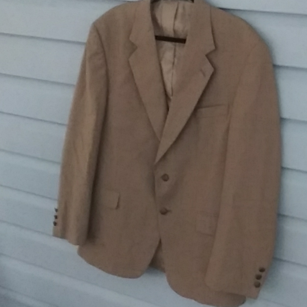 Men's xl blazer tan